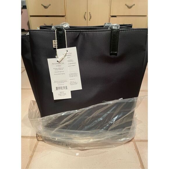 NWT BEIS Commuter Tote in Black - Picture 7 of 8